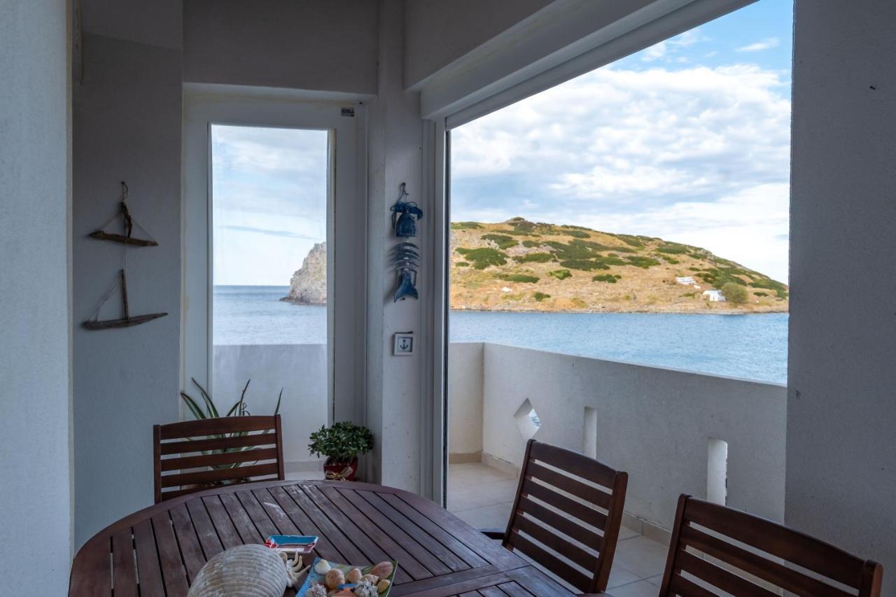 Ferienwohnung Seaside Flat With Hydromassage Mochlos Exterior foto