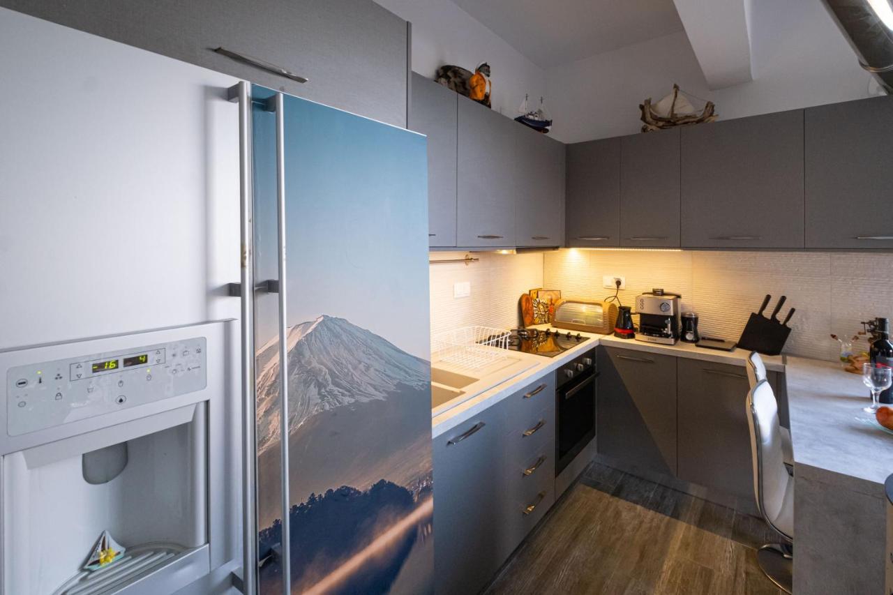 Ferienwohnung Seaside Flat With Hydromassage Mochlos Exterior foto