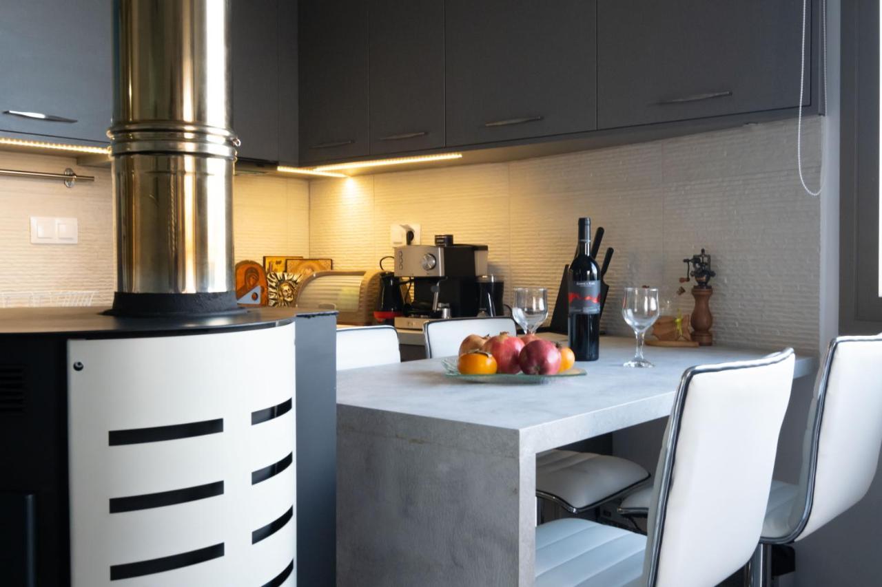 Ferienwohnung Seaside Flat With Hydromassage Mochlos Exterior foto