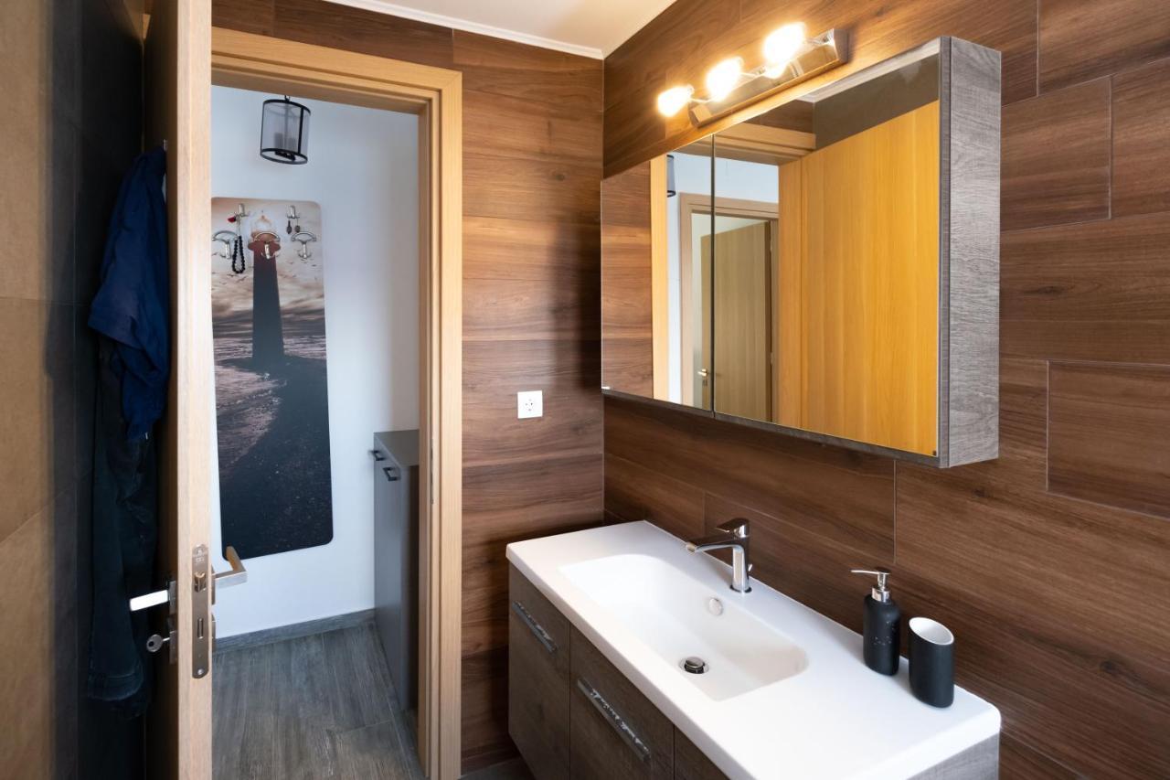 Ferienwohnung Seaside Flat With Hydromassage Mochlos Exterior foto
