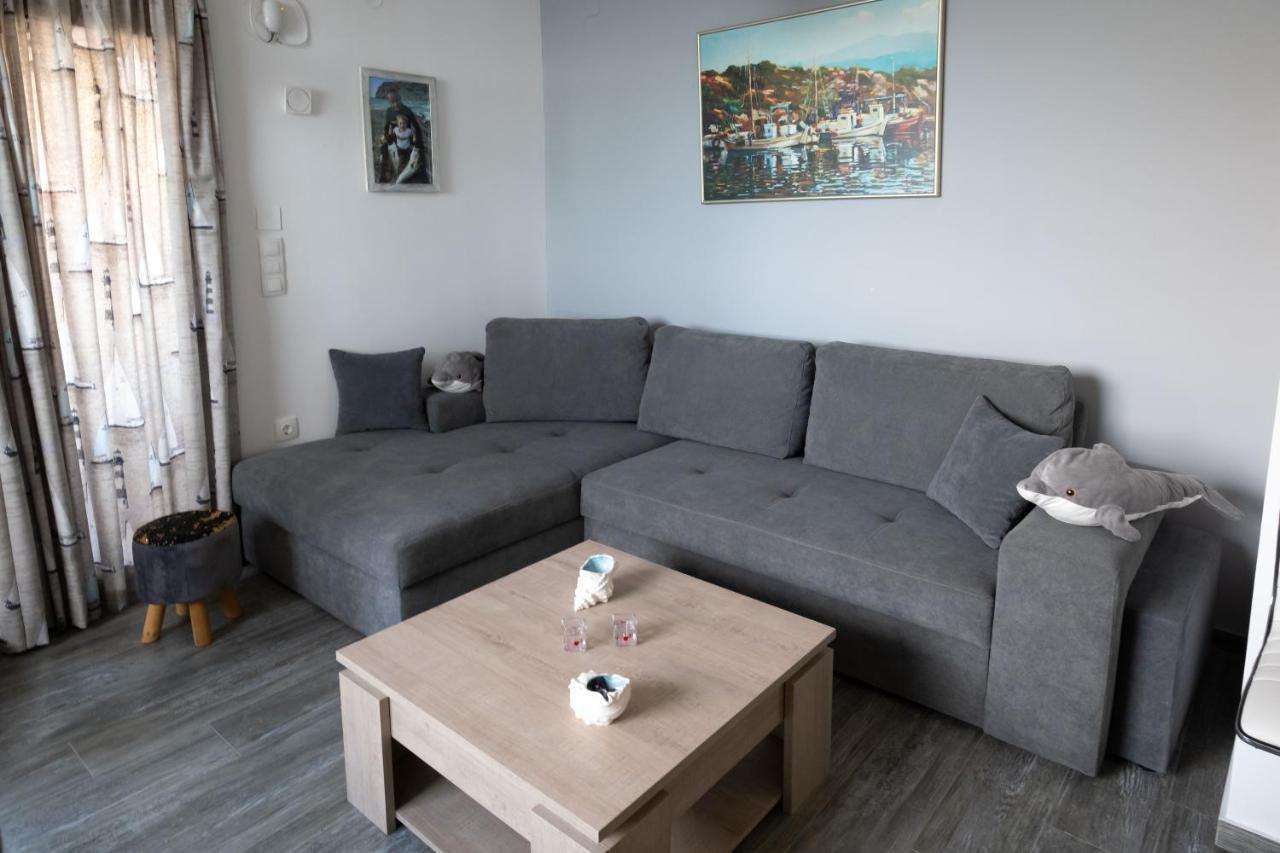 Ferienwohnung Seaside Flat With Hydromassage Mochlos Exterior foto