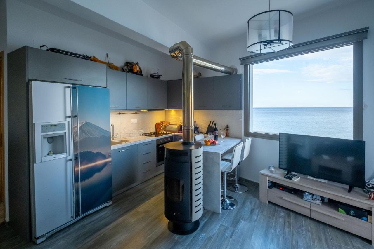 Ferienwohnung Seaside Flat With Hydromassage Mochlos Exterior foto