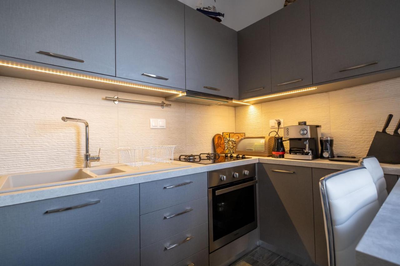 Ferienwohnung Seaside Flat With Hydromassage Mochlos Exterior foto